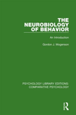 Cover of the book The Neurobiology of Behavior by Tudor Jones
