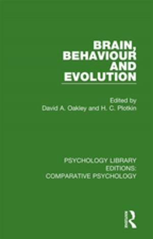 Cover of the book Brain, Behaviour and Evolution by 