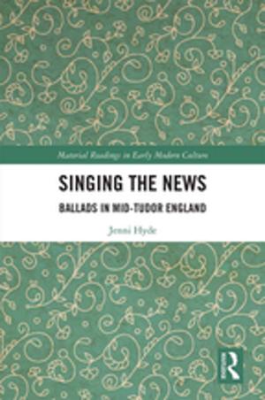 Cover of the book Singing the News by Peter Brimblecombe