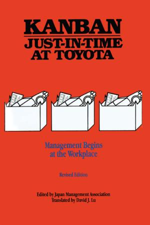 Cover of the book Kanban Just-in Time at Toyota by Stephen C Sambrook