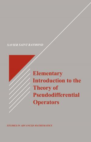 Cover of the book Elementary Introduction to the Theory of Pseudodifferential Operators by 