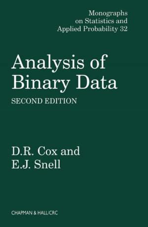 Cover of the book Analysis of Binary Data by Richard Olson