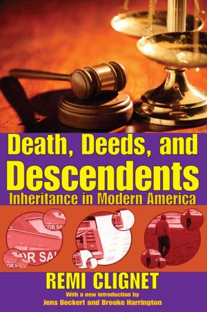 Book cover of Death, Deeds, and Descendents