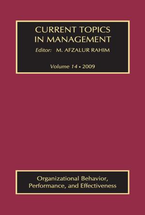 Cover of the book Current Topics in Management by Damian Bebell, Steven Stemler