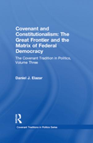 Book cover of Covenant and Constitutionalism