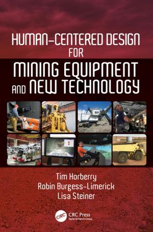 Book cover of Human-Centered Design for Mining Equipment and New Technology