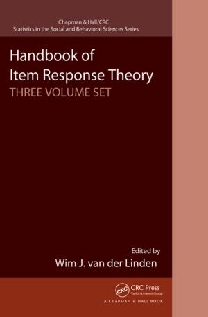 Cover of the book Handbook of Item Response Theory, Three Volume Set by Thomas E. Drabek