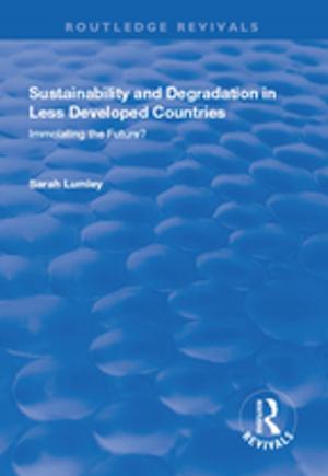 Cover of the book Sustainability and Degradation in Less Developed Countries: Immolating the Future? by 