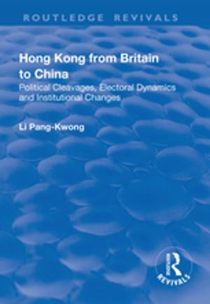 Cover of the book Hong Kong from Britain to China by Michael Rost