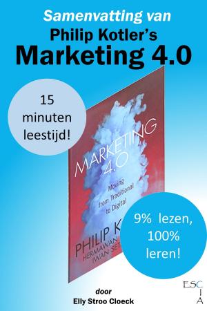 Book cover of Samenvatting van Philip Kotler's Marketing 4.0