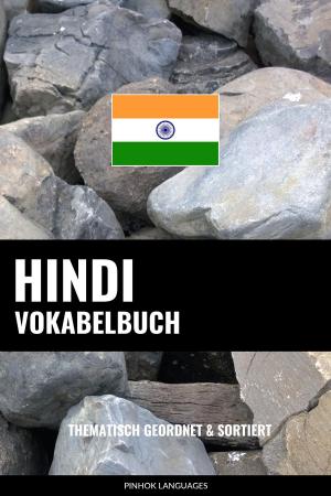 Book cover of Hindi Vokabelbuch: Thematisch Gruppiert & Sortiert