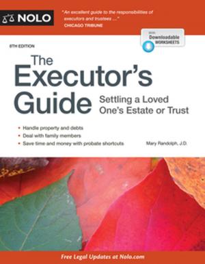 Cover of the book Executor's Guide, The by Barbara Kate Repa, J.D., Sachi Barreiro, Attorney