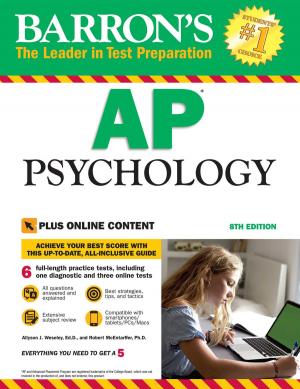 Cover of the book Barron's AP Psychology with Online Tests by Murray Bromberg, Julius Liebb