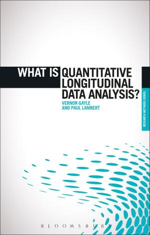 Cover of the book What is Quantitative Longitudinal Data Analysis? by David M. Kennedy