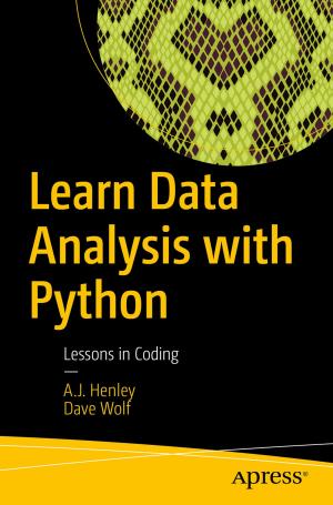 Cover of the book Learn Data Analysis with Python by Daniel Rubio, Marten Deinum, Josh Long