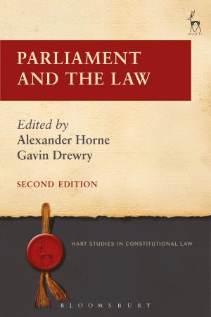 Cover of the book Parliament and the Law by Giancarlo d’Adamo, Raffaele Parrella Vitale, Thomas Tiefenbrunner, Fabrizio de Francesco, Felicia Orlando