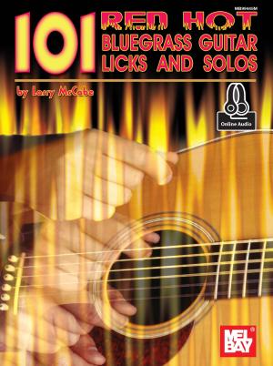 Cover of the book 101 Red Hot Bluegrass Guitar Licks by Victor L. Vining
