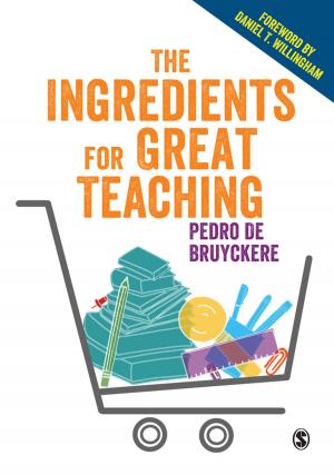 Cover of the book The Ingredients for Great Teaching by Robert Turrisi, James Jaccard