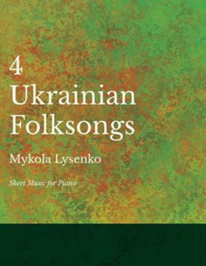 Cover of 4 Ukrainian Folksongs - Sheet Music for Piano