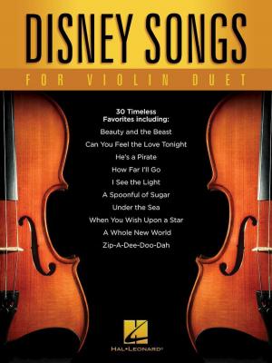 Cover of the book Disney Songs for Violin Duet by John Williams, John Powell