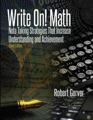 Cover of the book Write On! Math by Daniel Ian Rubin