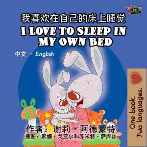 bigCover of the book 我喜欢在自己的床上睡觉 I Love to Sleep in My Own Bed (Bilingual Mandarin Kids Book) by 
