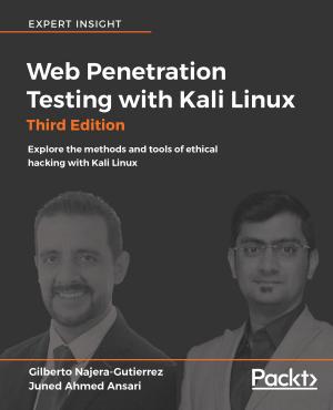 Cover of the book Web Penetration Testing with Kali Linux by Mohankumar Saraswatipura, Robert (Kent) Collins