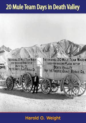 Cover of the book 20 Mule Team Days in Death Valley by Charles Roland Berry