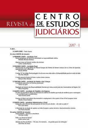 Cover of the book Revista do CEJ n.º 1 de 2017 by António Martins