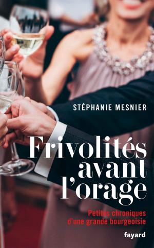 Cover of the book Frivolités avant l'orage by Vincent Engel