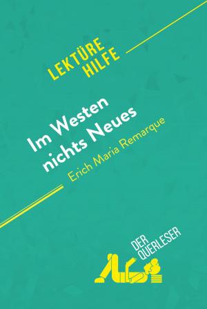 Cover of Im Westen nichts Neues von Erich Maria Remarque (Lektürehilfe)