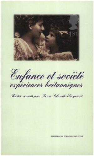 Cover of the book Enfance et société by Valérie Peyronel