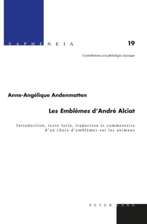 Cover of the book Les « Emblèmes » dAndré Alciat by Leona Schefzig