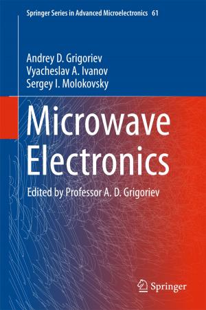 Cover of the book Microwave Electronics by Rubens Pauluzzo, Bin Shen