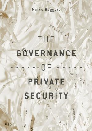 Cover of the book The Governance of Private Security by Walter Leal Filho, Marina Kovaleva