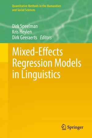 Cover of Mixed-Effects Regression Models in Linguistics