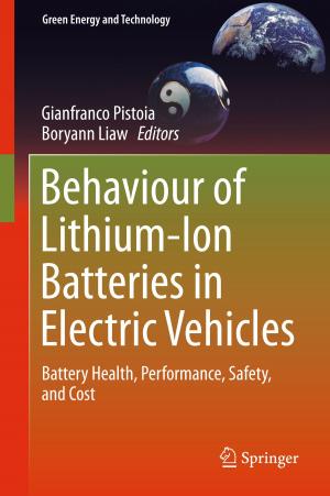 Cover of the book Behaviour of Lithium-Ion Batteries in Electric Vehicles by Lacho Pop, MSE, Dimi Avram, MSE