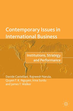 Cover of the book Contemporary Issues in International Business by 