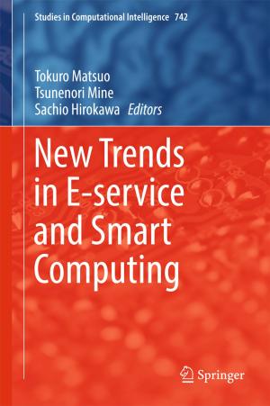 Cover of the book New Trends in E-service and Smart Computing by Cangliang Shen, Yifan Zhang