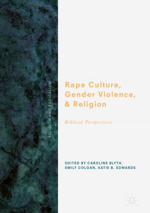 Cover of the book Rape Culture, Gender Violence, and Religion by Airlie Chapman