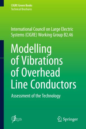 Cover of the book Modelling of Vibrations of Overhead Line Conductors by Lorenzo Riccardi