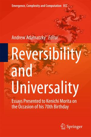 Cover of the book Reversibility and Universality by Ibrahim S. Guliyev, Fakhraddin A. Kadirov, Lev V. Eppelbaum, Akif A. Alizadeh