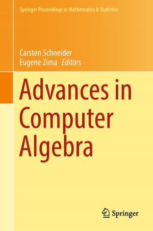 Cover of the book Advances in Computer Algebra by Matías Reolid, José Miguel Molina, Luis Miguel Nieto, Francisco Javier Rodríguez-Tovar