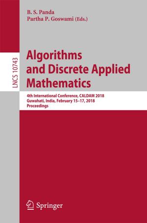 Cover of the book Algorithms and Discrete Applied Mathematics by Felix Munoz-Garcia, Daniel Toro-Gonzalez