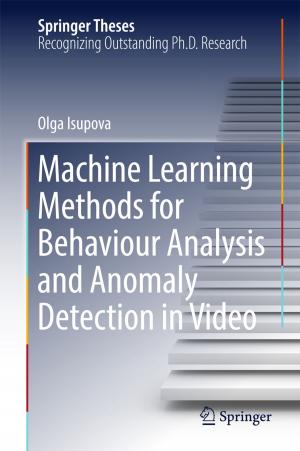 Cover of the book Machine Learning Methods for Behaviour Analysis and Anomaly Detection in Video by Selina E. M. Kerr