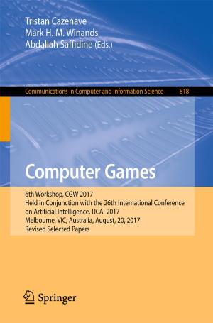 Cover of the book Computer Games by Tsviatko Rangelov, Petia Dineva, Dietmar Gross, Ralf Müller