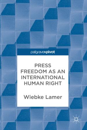 Cover of the book Press Freedom as an International Human Right by R.H. Frater, W.M. Goss, H.W. Wendt