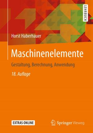 Cover of the book Maschinenelemente by Eckart Altenmüller