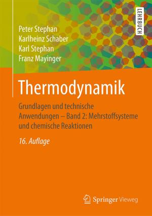 Cover of the book Thermodynamik by Gabriel Stux, Bruce Pomeranz