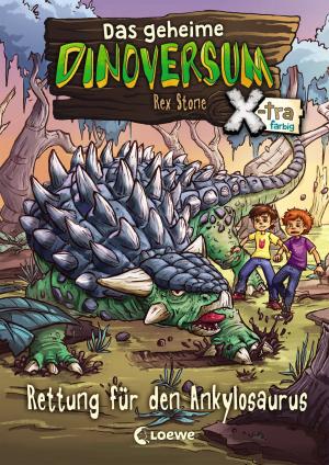 Book cover of Das geheime Dinoversum Xtra 3 - Rettung für den Ankylosaurus